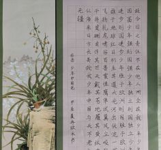 《少年中国说》冉欣禾