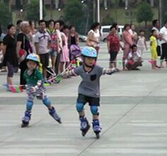 松滋炫舞 轮滑俱乐部2012年8月6日首届少儿比赛（视频）
